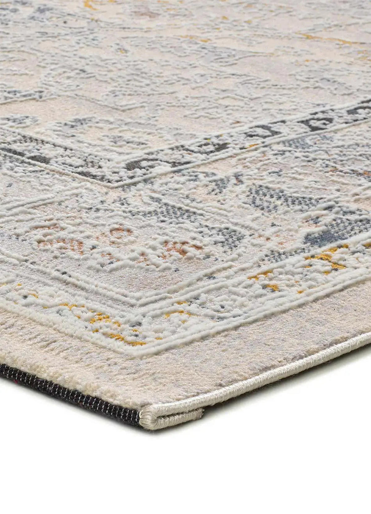 KURZFLORTEPPICH Beige / Mehrfarbig Berta 115/170 cm - Multicolor, Textil (115/170cm) - Atticgo