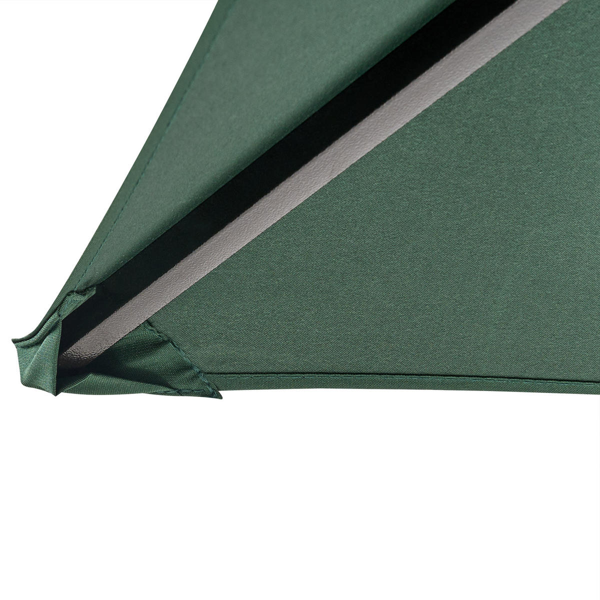 PAVILLON Stahl dunkelgrün 240/148 cm Naro - Schwarz/Grün, Metall (240/245/148cm) - Beliani
