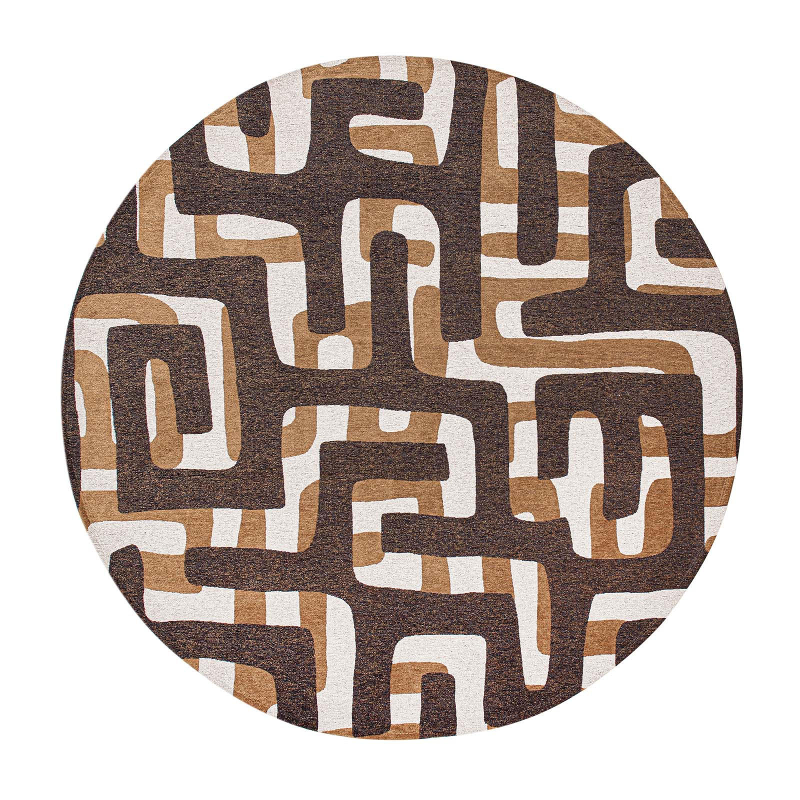 TEPPICH Flachgewebe BUFFALO Braun 140 x 200 cm - Braun, Textil (140/200cm) - Novatrend