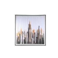 WANDPANEEL Gustas Braun 102.5/4.5/102.5cm - Braun, Kunststoff (4.5/102.5/102.5cm) - PTMD Collection