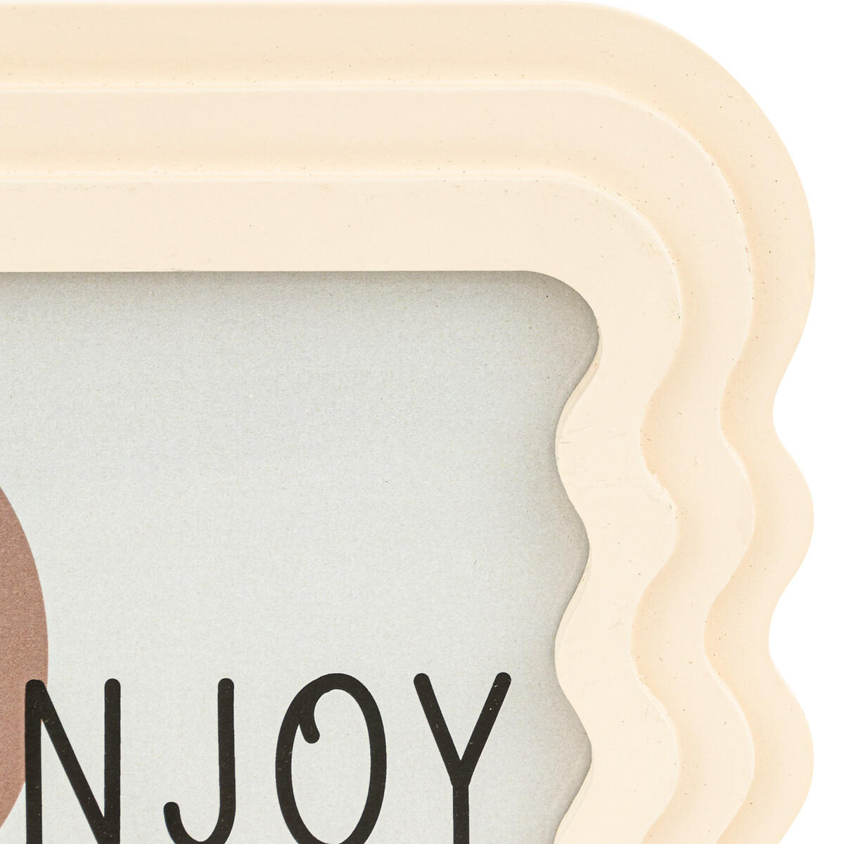 BILDERRAHMEN Kelly 13/18 cm - Beige, Holzwerkstoff (18/24.5/18cm) - Atmosphera Createur d´interieur