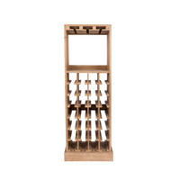 WEINSCHRANK Claude Holz Braun - Braun, Holz (43.5/118.5/315cm) - Dutchbone