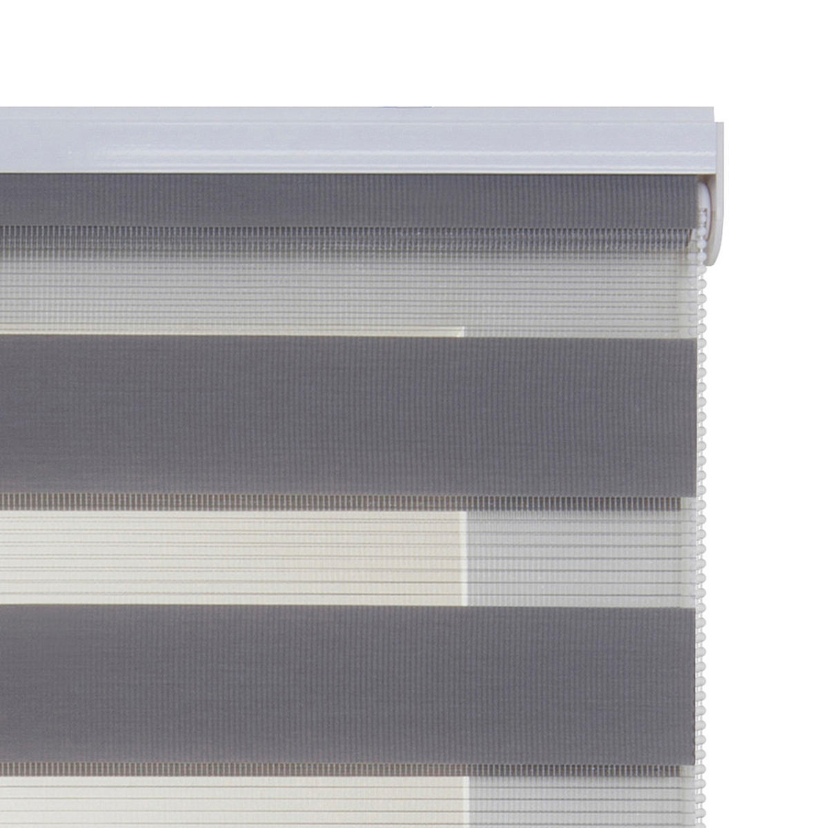 DOPPELROLLO Silber 90x180 cm EL - Silberfarben, Kunststoff (90/180cm) - STORESDECO