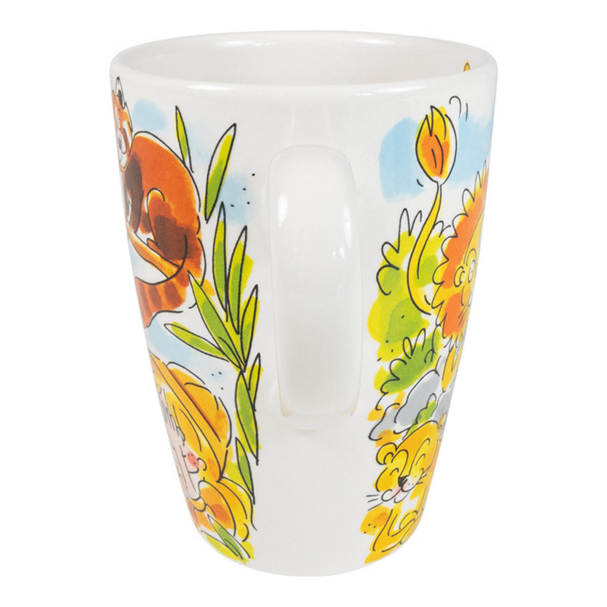 XL-BECHER Beekse Bergen Wasser in Bunt - 500 ml - Multicolor, Keramik (0.5L) - Blond Amsterdam