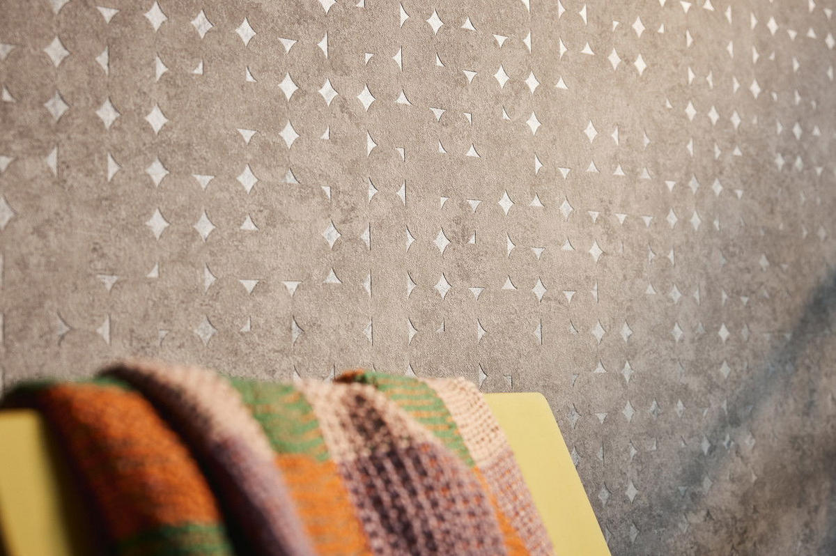 VLIESTAPETE Braun 53/1005 cm - Braun, Textil (53/1cm) - KUNSTLOFT