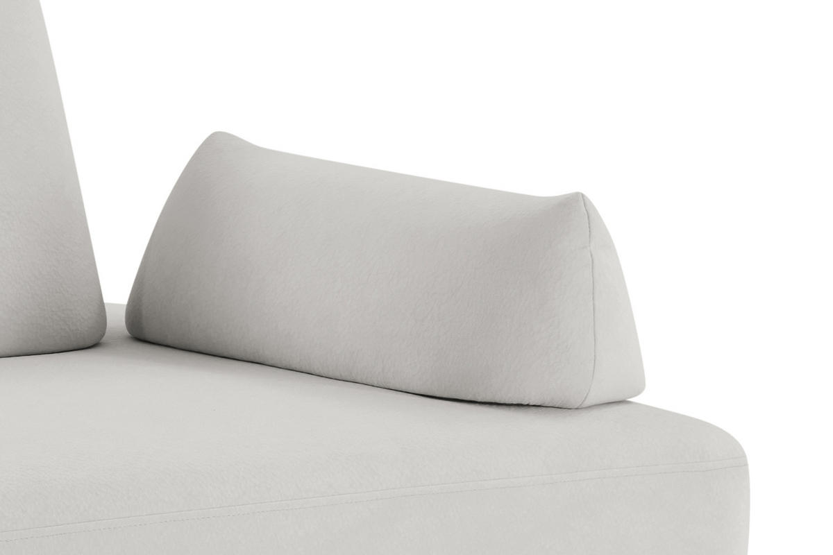 ARMLEHNKISSEN CANE Grau Webstoff - Grau, Textil (58/20cm) - KAWOLA