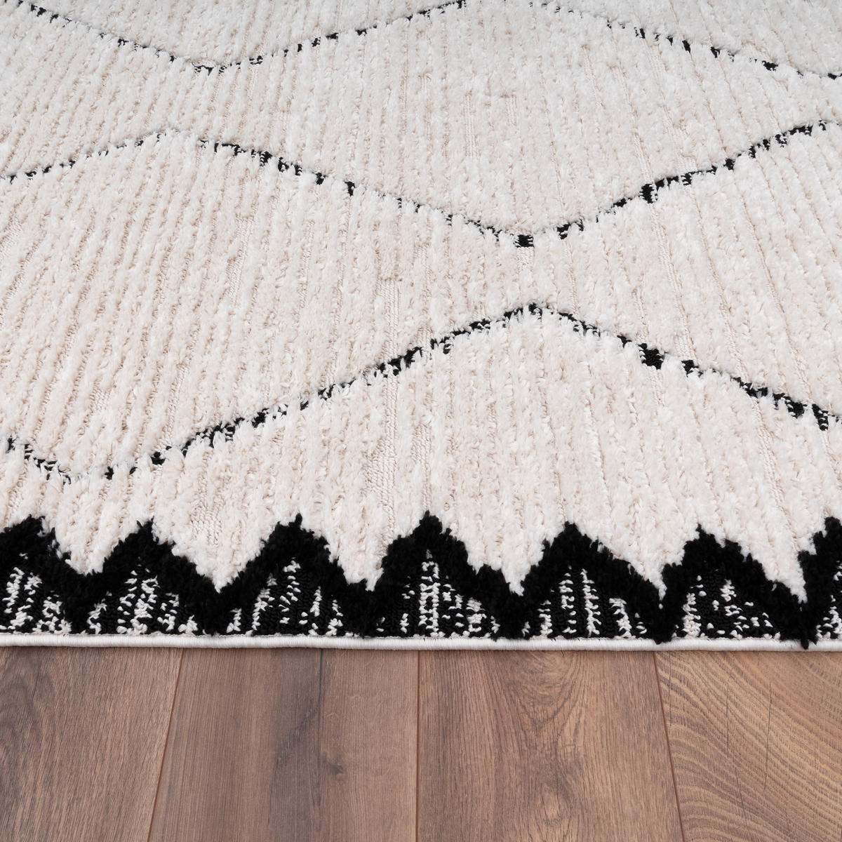 KURZFLORTEPPICH 80/150 cm Epperson 943 - Schwarz, Textil (80/150cm) - Paco Home