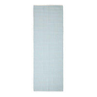 TEPPICHLÄUFER Vichy-Karo Baumwolle 66/200 cm - Blau, Textil (66/200cm) - Homescapes
