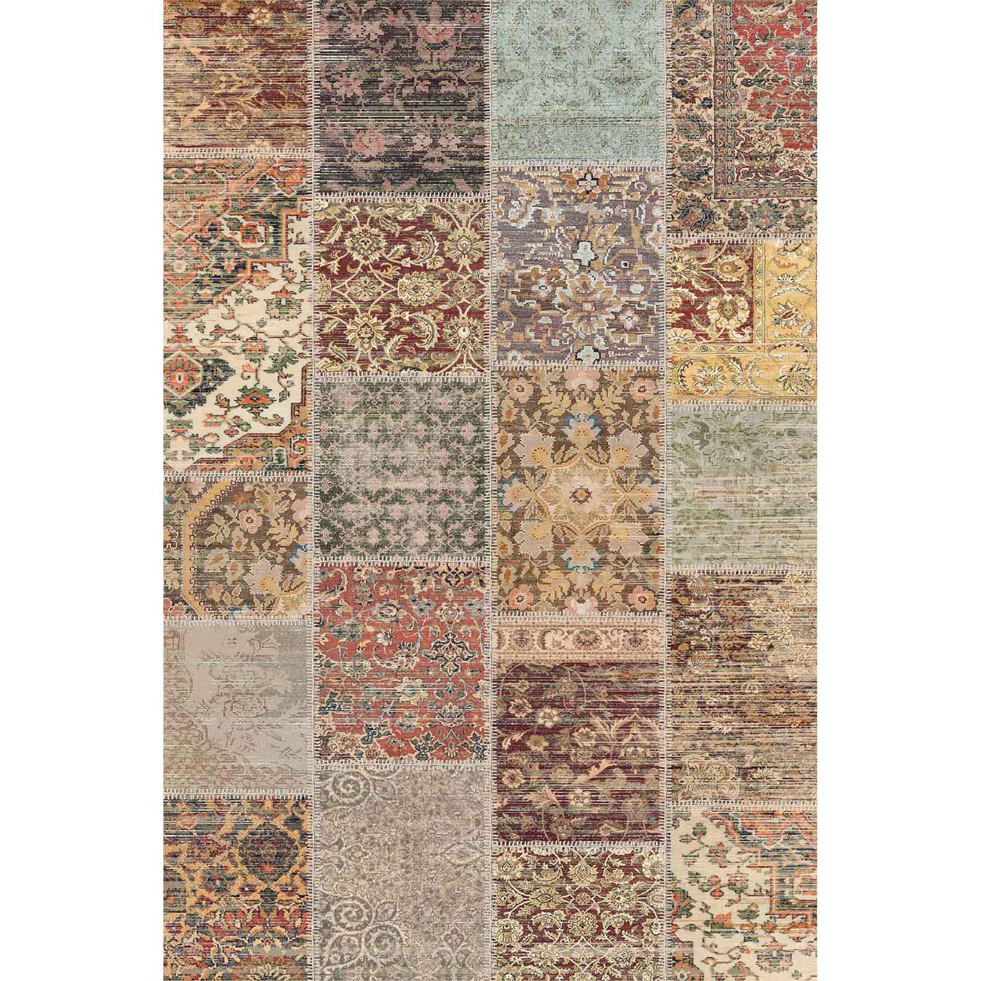TEPPICH Nadine 160/230 cm - Multicolor, Textil (160/230cm) - Bamyum