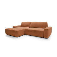 ECKSOFA BOULI Orange 264x162x82 cm - Orange, Textil (264/162cm) - FURNLUX