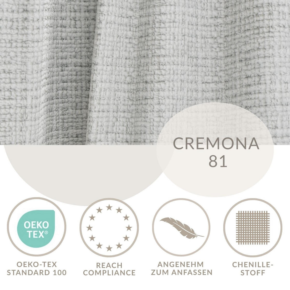 ECKSOFA Kirou Grau Chenille-Stoff - Rechts Seite - Schwarz/Grau, Holz/Holzwerkstoff (311/225cm) - Maison de Reve