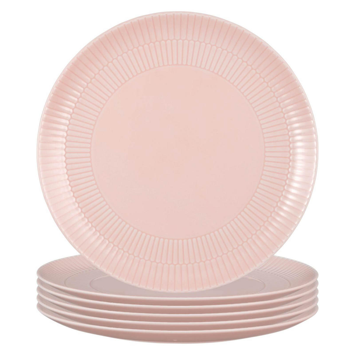 SPEISETELLER Amina Rosé ø 27,8 cm 6er Set - Rosa, Keramik (27.8cm) - Seltmann Weiden