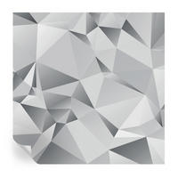 FOTOTAPETE 250x250 cm - Abstrakte Geometrie - Weiß, Textil (250/250cm) - Wallfluent