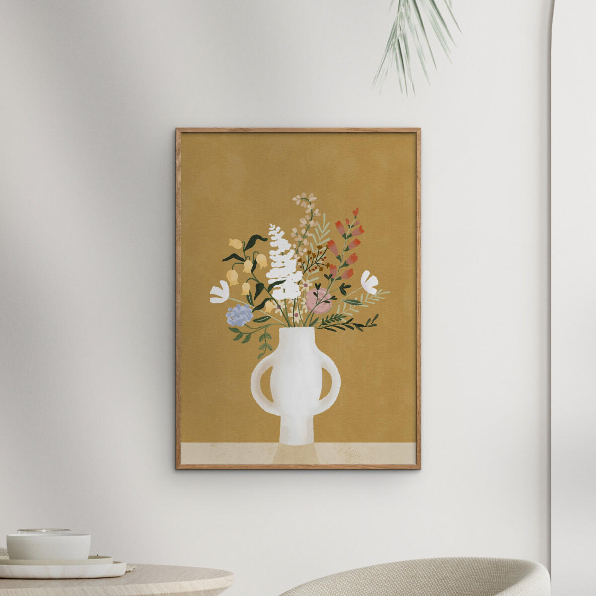 POSTER Goed Blauw - Autumn Bouquet - Braun, Papier (30/40/0.1cm) - Poster&Frame