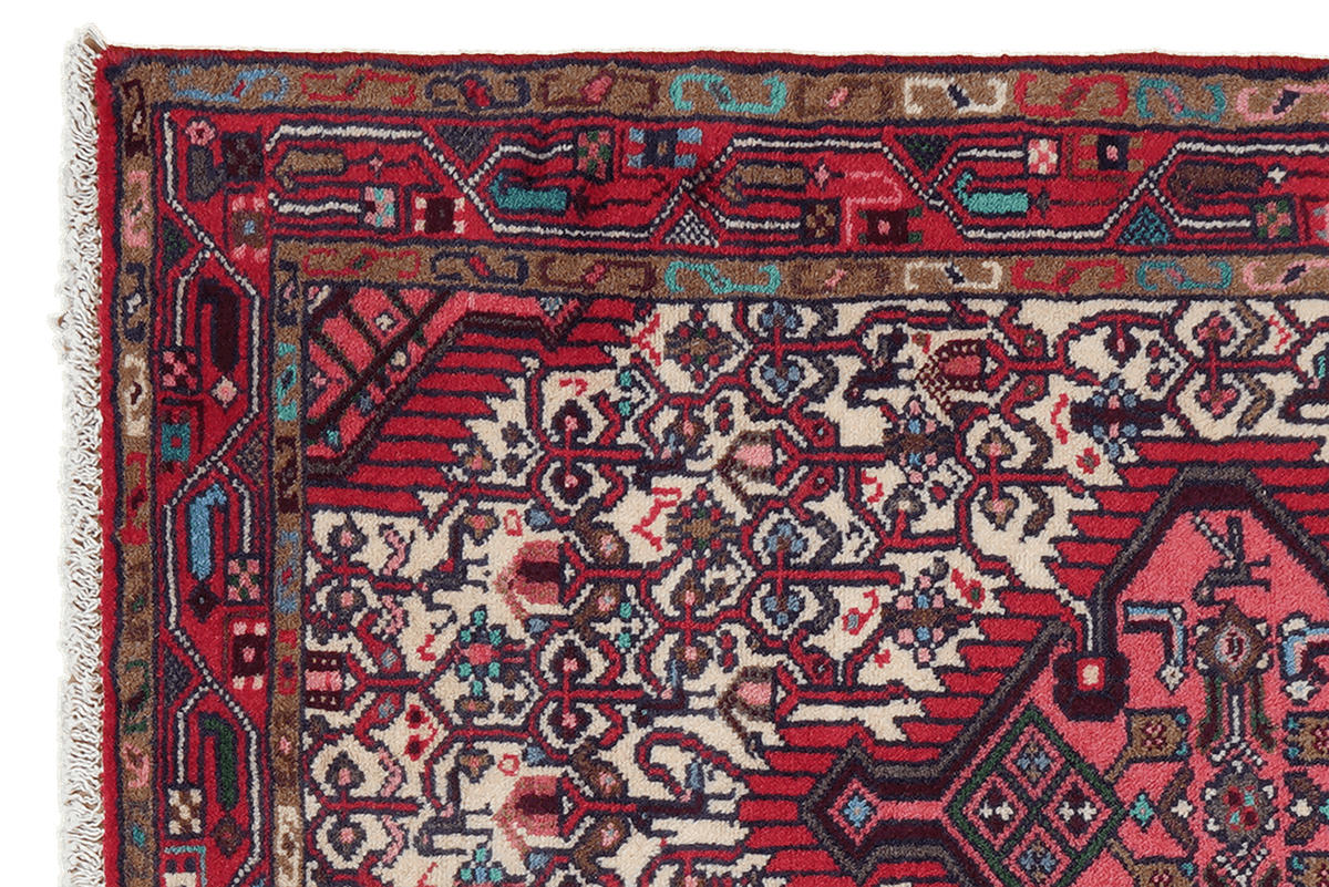 TEPPICH Assadabad Mehrfarbig 116/77 cm Schurwolle - Multicolor, Textil (77/116cm) - Looma