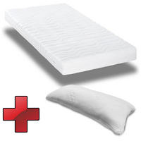 KALTSCHAUMMATRATZE Premium 90x200 cm - Weiß, Textil (90/200cm) - CloudComfort