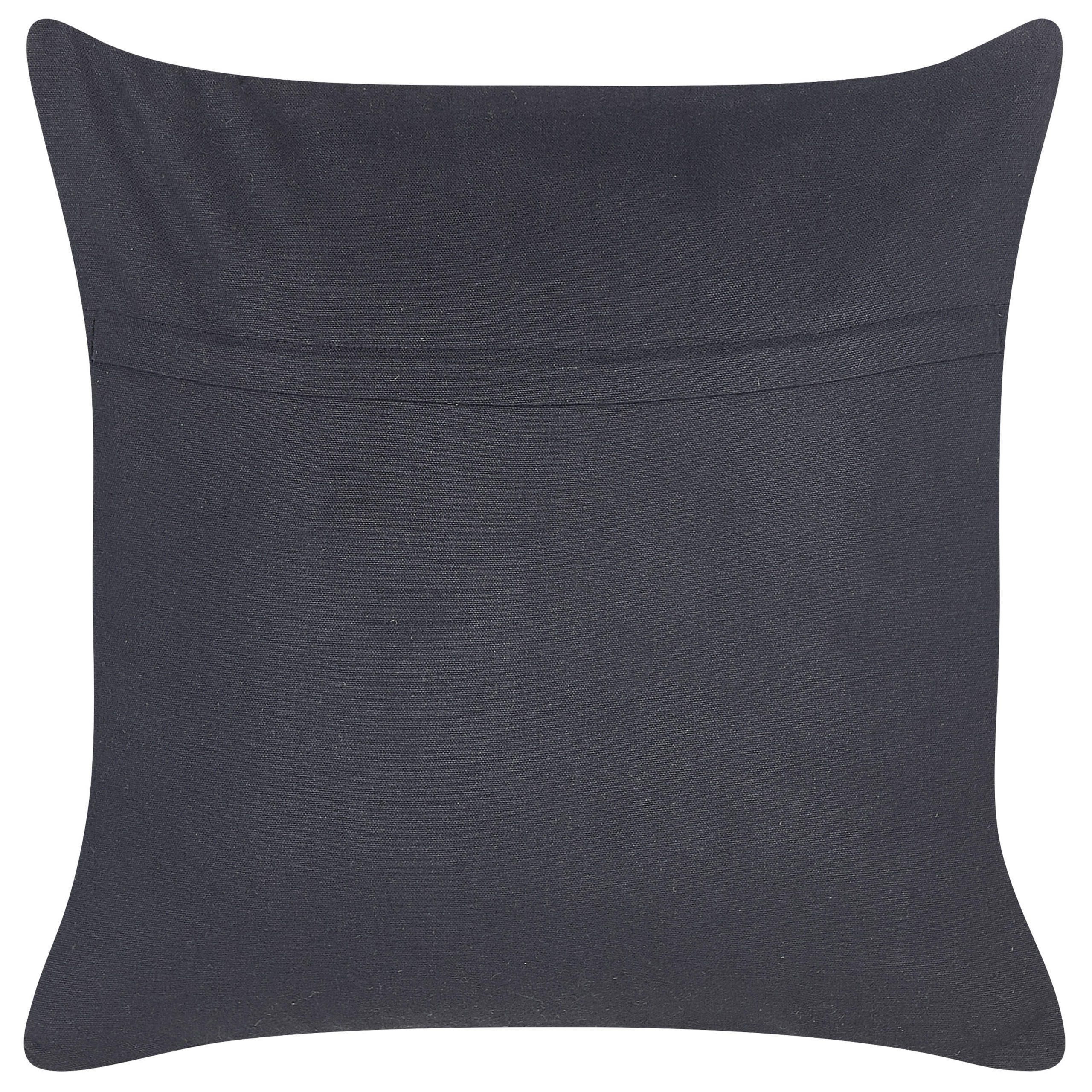 DEKOKISSEN Natürlich 45/45 cm Bergenia - Naturfarben, Naturmaterialien/Textil (45/45cm) - Beliani