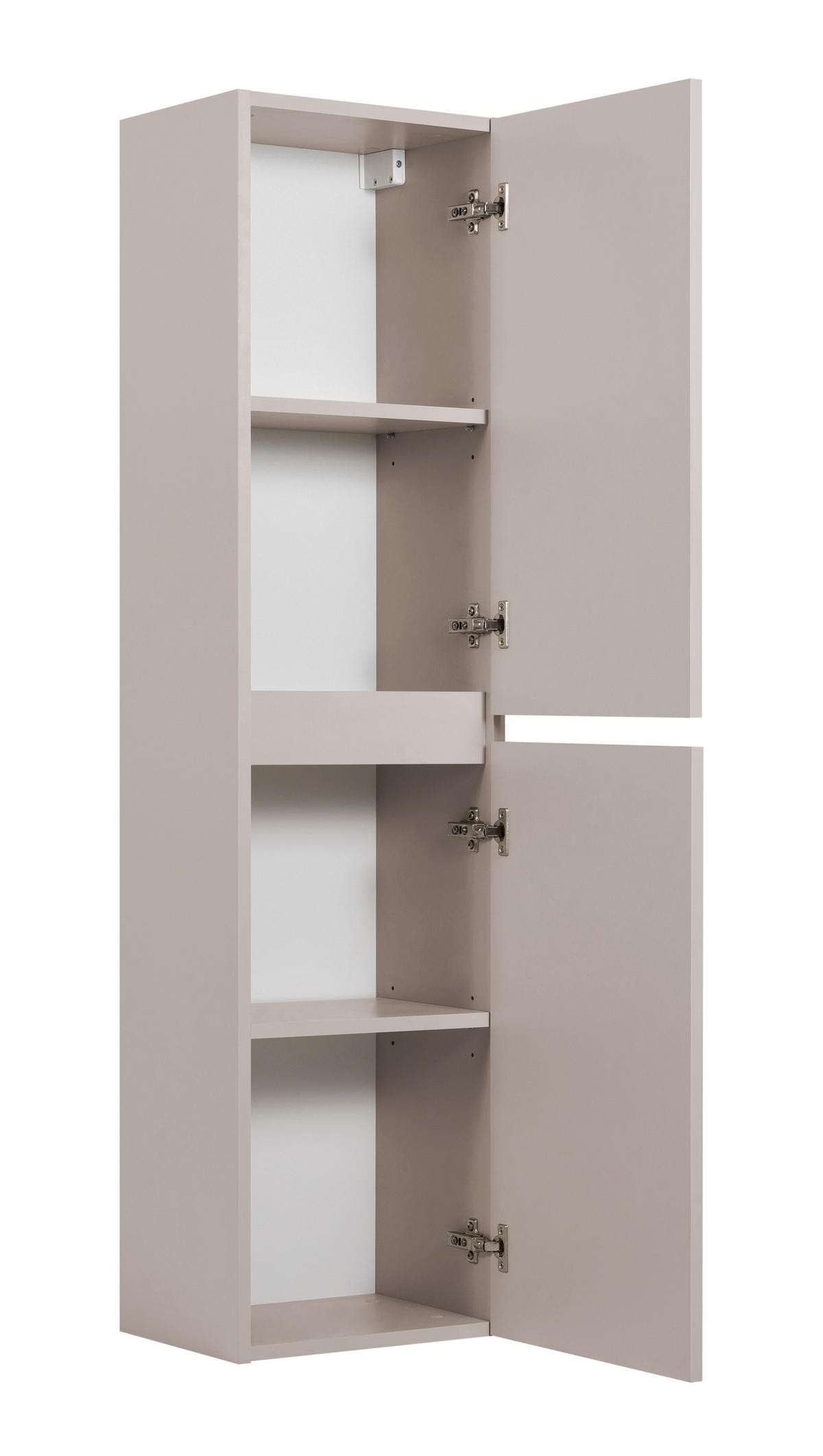 BADEZIMMERSÄULE, Farbe: Kaschmir, 136 x 27 x 35 cm - Kaschmir, Holzwerkstoff (35/136/27cm) - 3XE LIVING