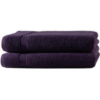 DUSCHTUCH 70x140 cm Frottier Handtücher im 2er Set aus 100% Baumwolle, Lila 500g/m2 - Lila, Textil (70/140cm) - Carpe Sonno
