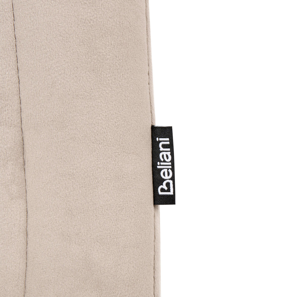 JÍDELNÍ ŽIDLE sada 4 ks Taupe Argyle - černá/šedohnědá, textil (45/86/55cm) - Beliani