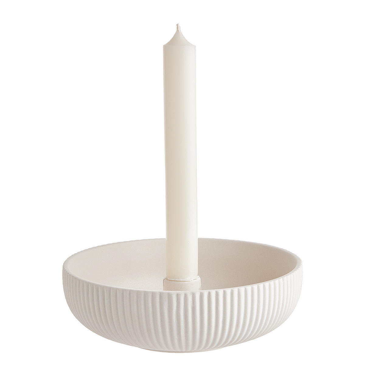 STABKERZENHALTER Candle Bowl - Beige, Keramik (16/5/16cm) - BUTLERS