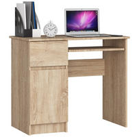 SCHREIBTISCH Sonoma-Eiche 90x50x77 cm - Sonoma Eiche, Holzwerkstoff (50/90/77cm) - Akord