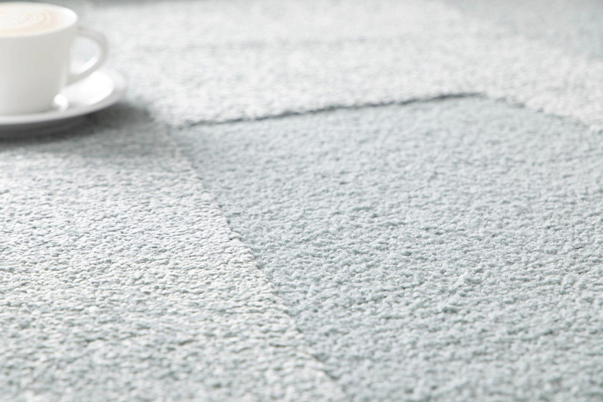 TEPPICH sehr weich mit Relief-Effekt blau - Blau, Textil (200/290cm) - AFK Living