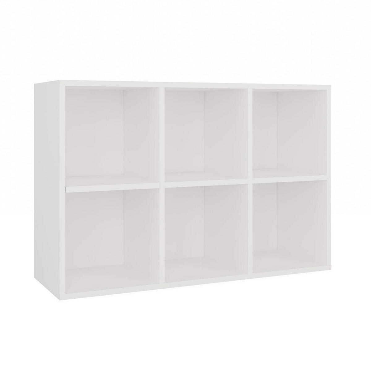 BOKHYLLOR Vit 90/65/30 - Vit, Träbaserade material (90/65/30cm) - RAUMHIRSCH FURNITURE