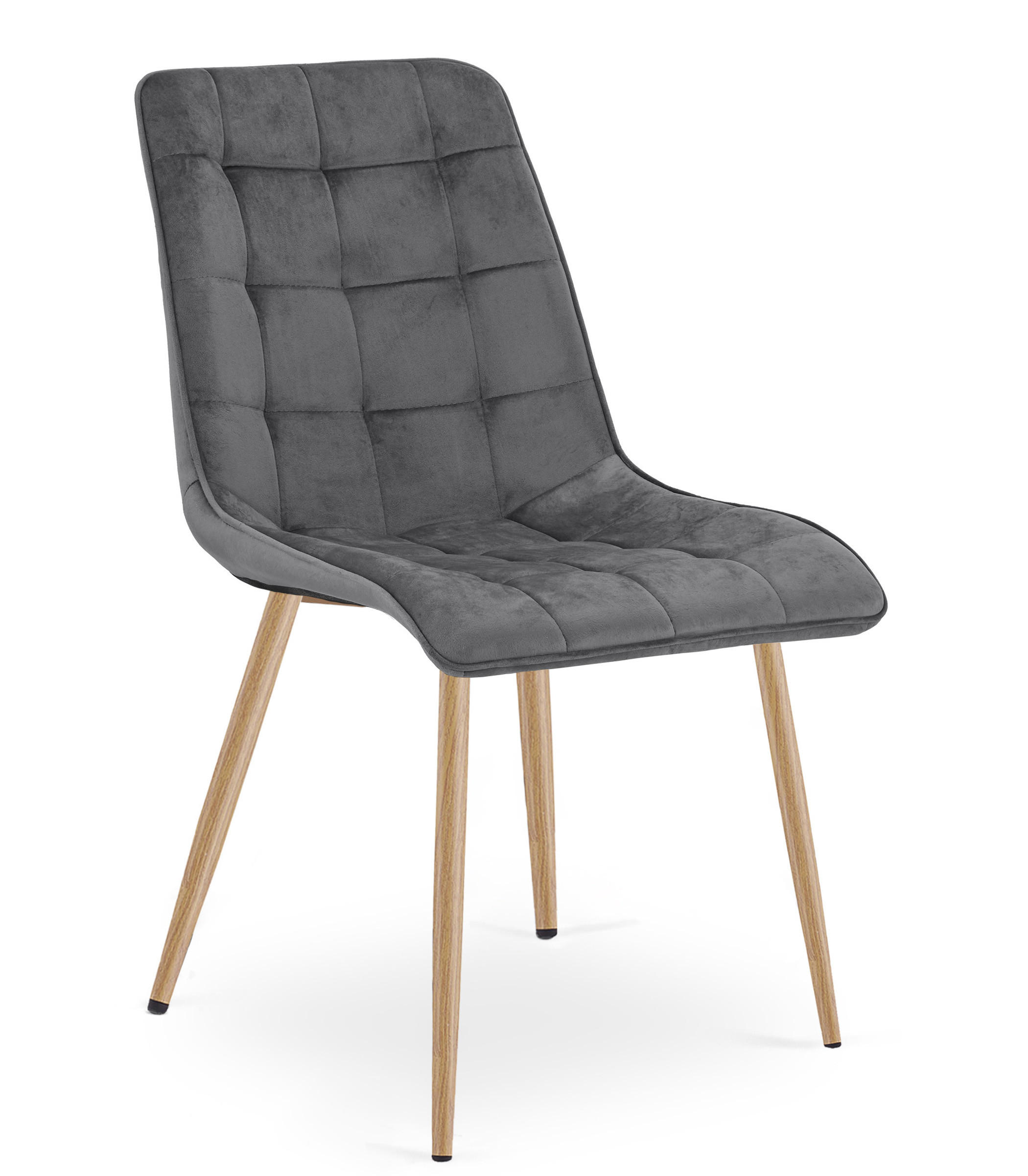 XXXLutz Stuhl Grau 49x56x60 cm