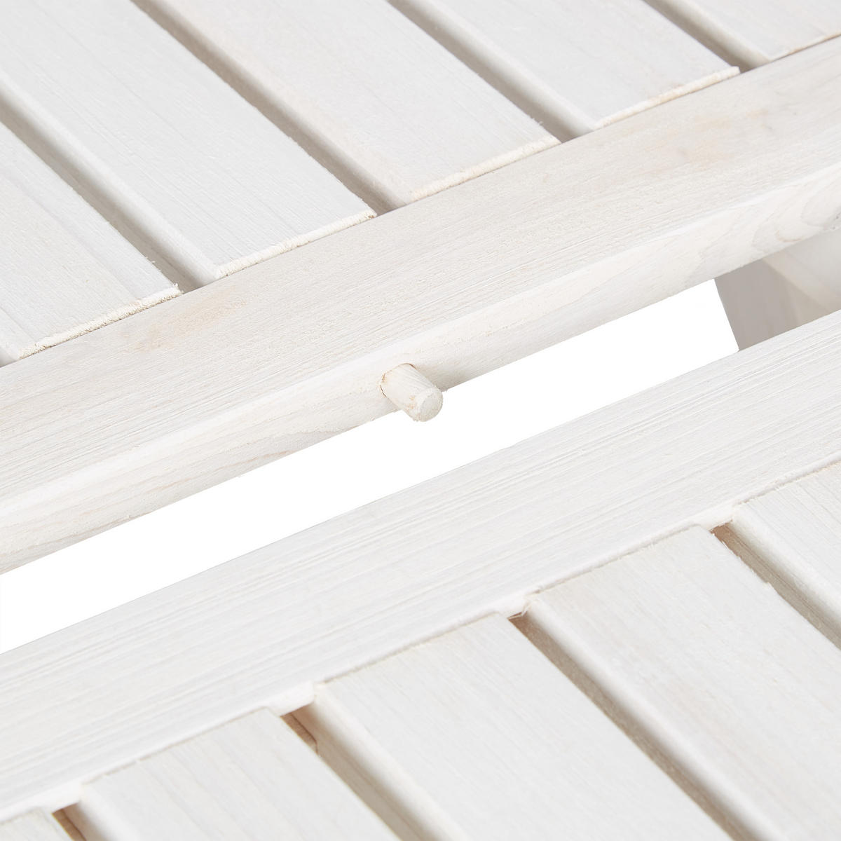 KLAPPTISCH - Weiß, Holz (50/50/50cm) - Relaxdays