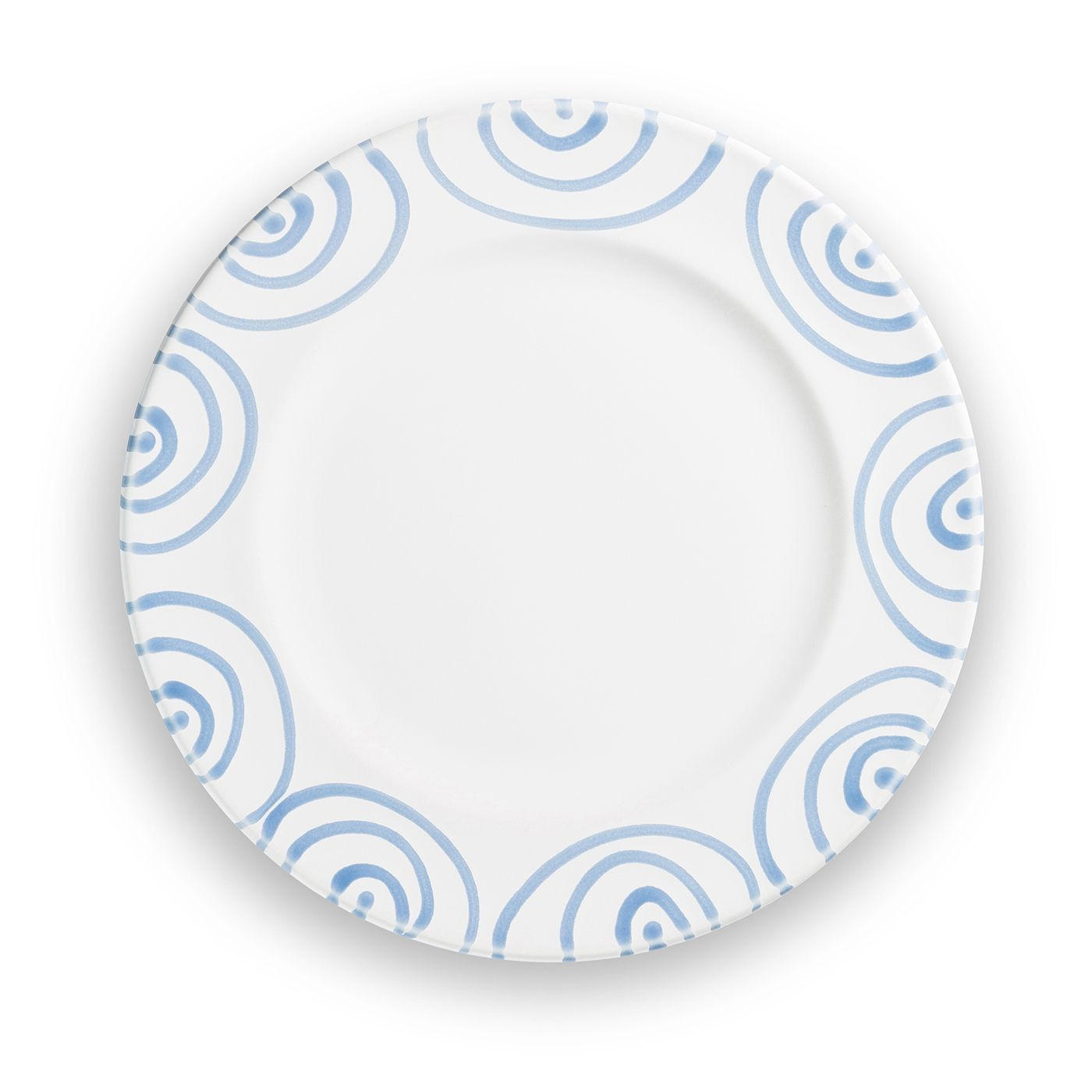 TELLER Geflammt Gourmet - Weiß, Keramik (22cm) - Gmundner Keramik