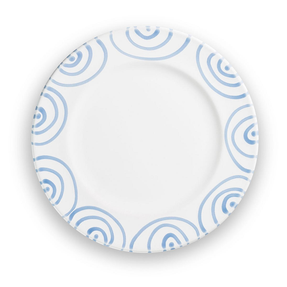 TELLER Geflammt Gourmet - Weiß, Keramik (22cm) - Gmundner Keramik