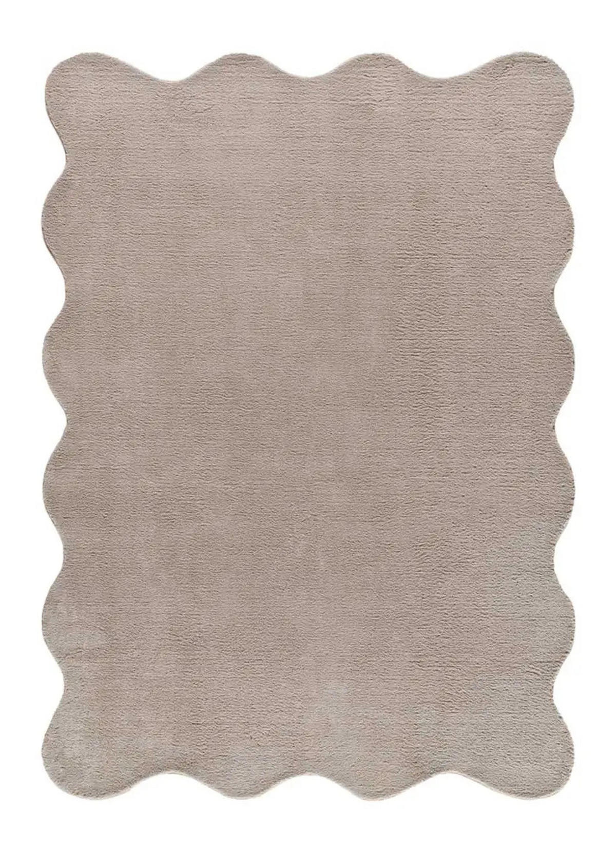 HOCHFLORTEPPICH Waschbar Stein Mellow 160/230 cm - Taupe, Kunststoff/Textil (160/230cm) - Atticgo
