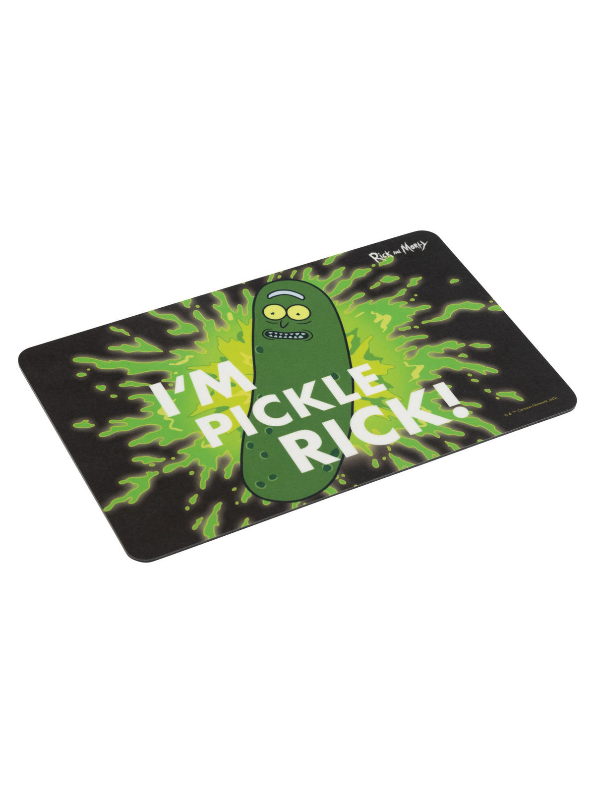 BRETTCHEN Rick and Morty I'm Pickle Rick Grün 14,5 x 23,5 cm - Schwarz, Kunststoff (14.5/23.5cm) - United Labels
