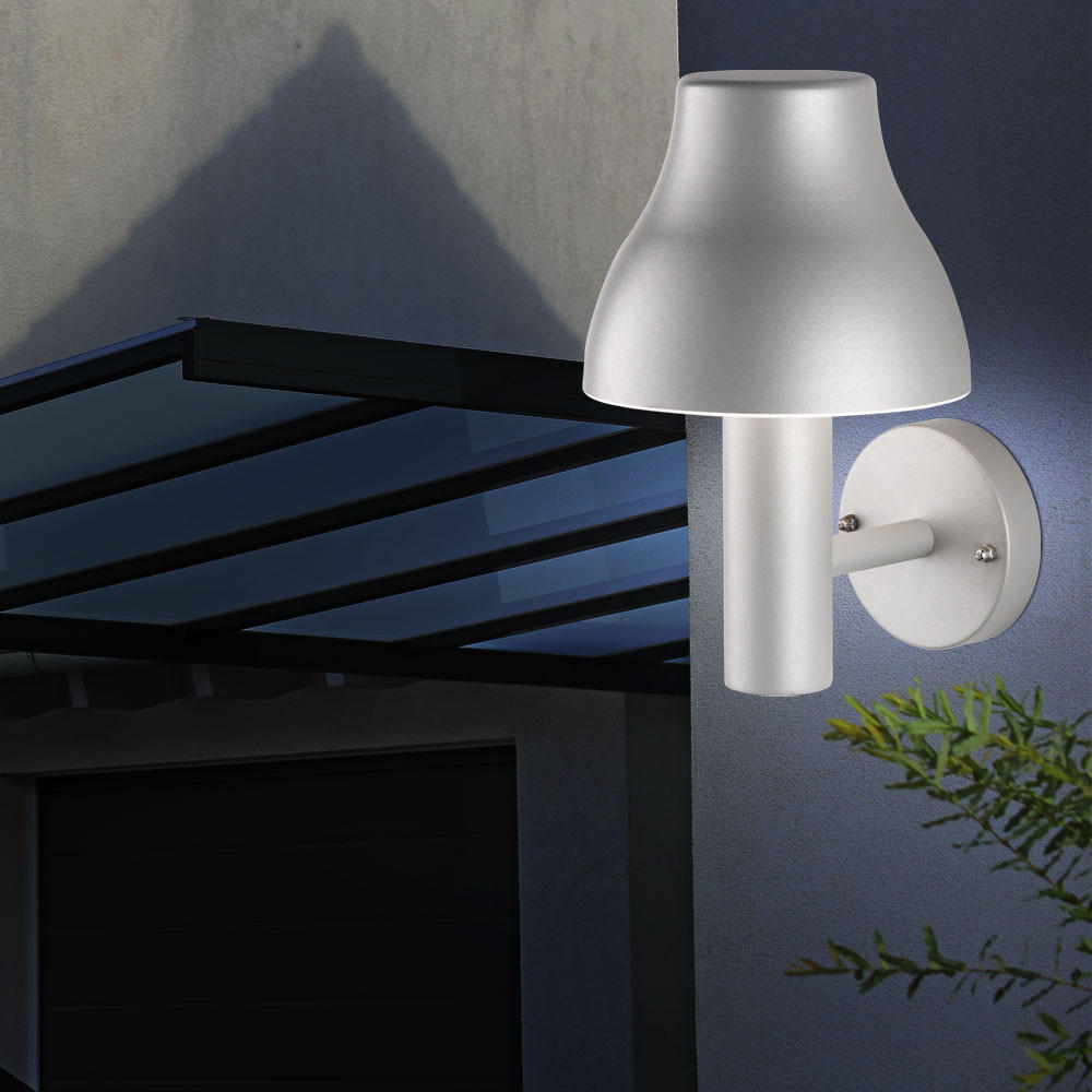 LED AUSSENLEUCHTE ALU Grau - Anthrazit, Metall (21.4/18/29cm) - Wofi