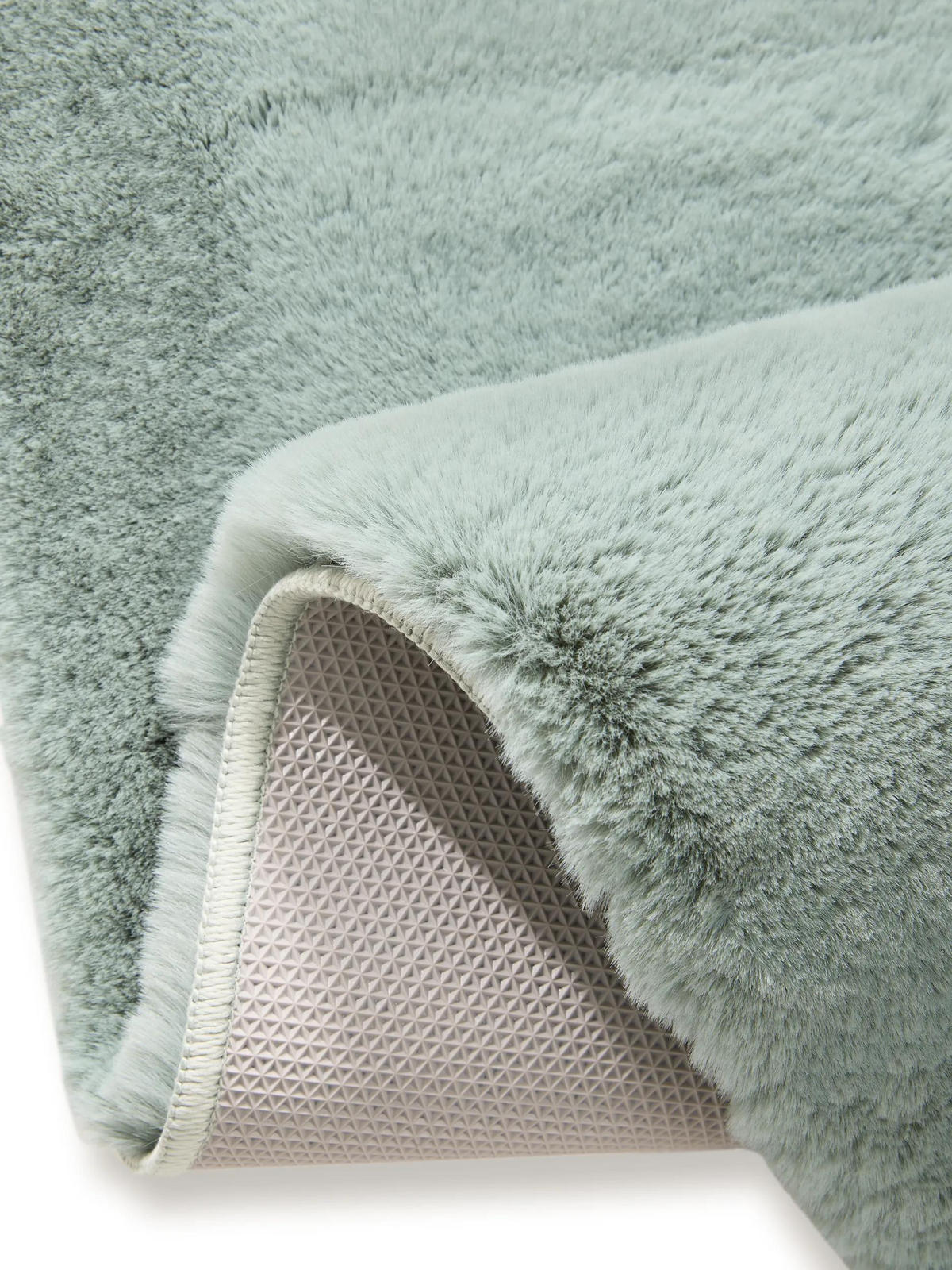 KUNSTFELL-TEPPICH Dave Mint 160x230 cm - Mintgrün, Textil (160/230cm) - benuta Nest