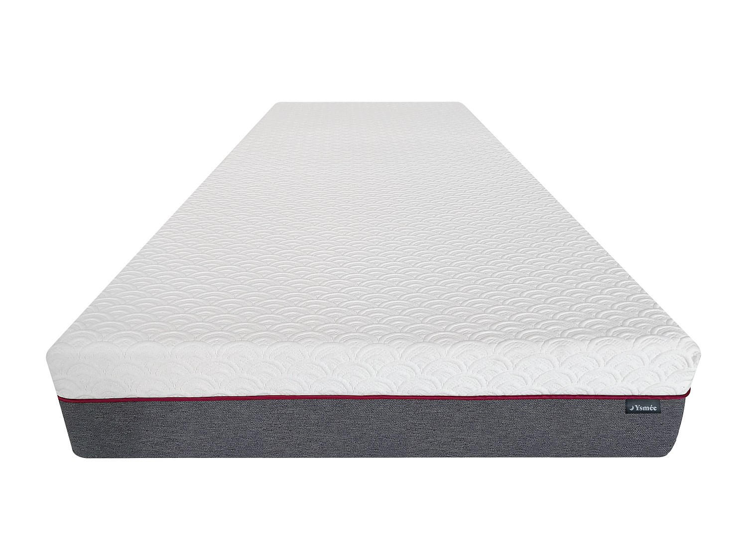 STANDARDMATRATZE - 1 Person - Stoff - Weiß - - Weiß, Textil (80/200cm) - Vente-Unique