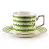 TASSE Joy grün 6er Set 42/18/7 cm Porzellan - Grün, Keramik (0.21L) - Mondex