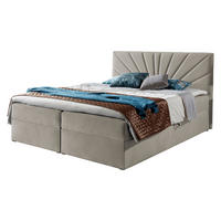 BOXBETT Top 4 - Beige, Holz (180/200cm) - MIRJAN24