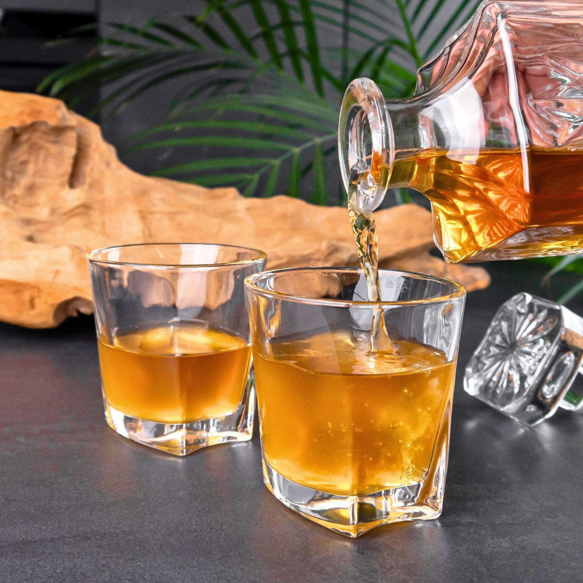 WHISKY GLAS Set (2-tlg.) - Transparent, Glas (0.3L) - Intirilife