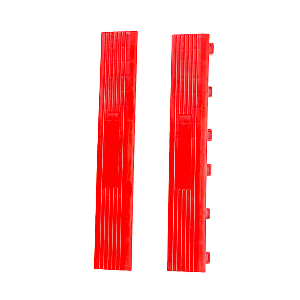 ABSCHLUSSKANTE für durchbrochene Klickfliesen - Rot - Rot, Kunststoff (5.5/39.5cm) - MOSAIK AERO