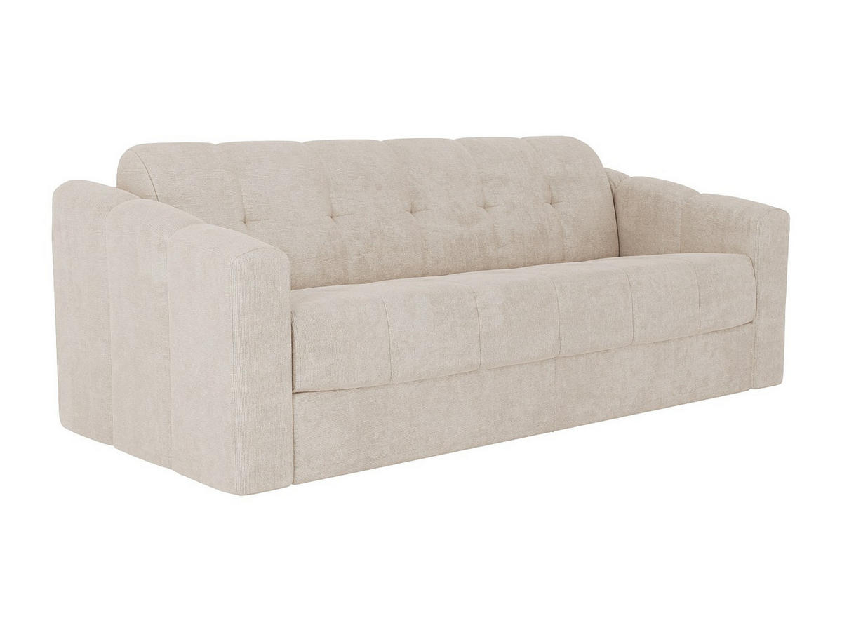 SCHLAFSOFA - 4 Personen - stoff - beige Darielo - Beige, Textil (210/93/223cm) - Vente-Unique