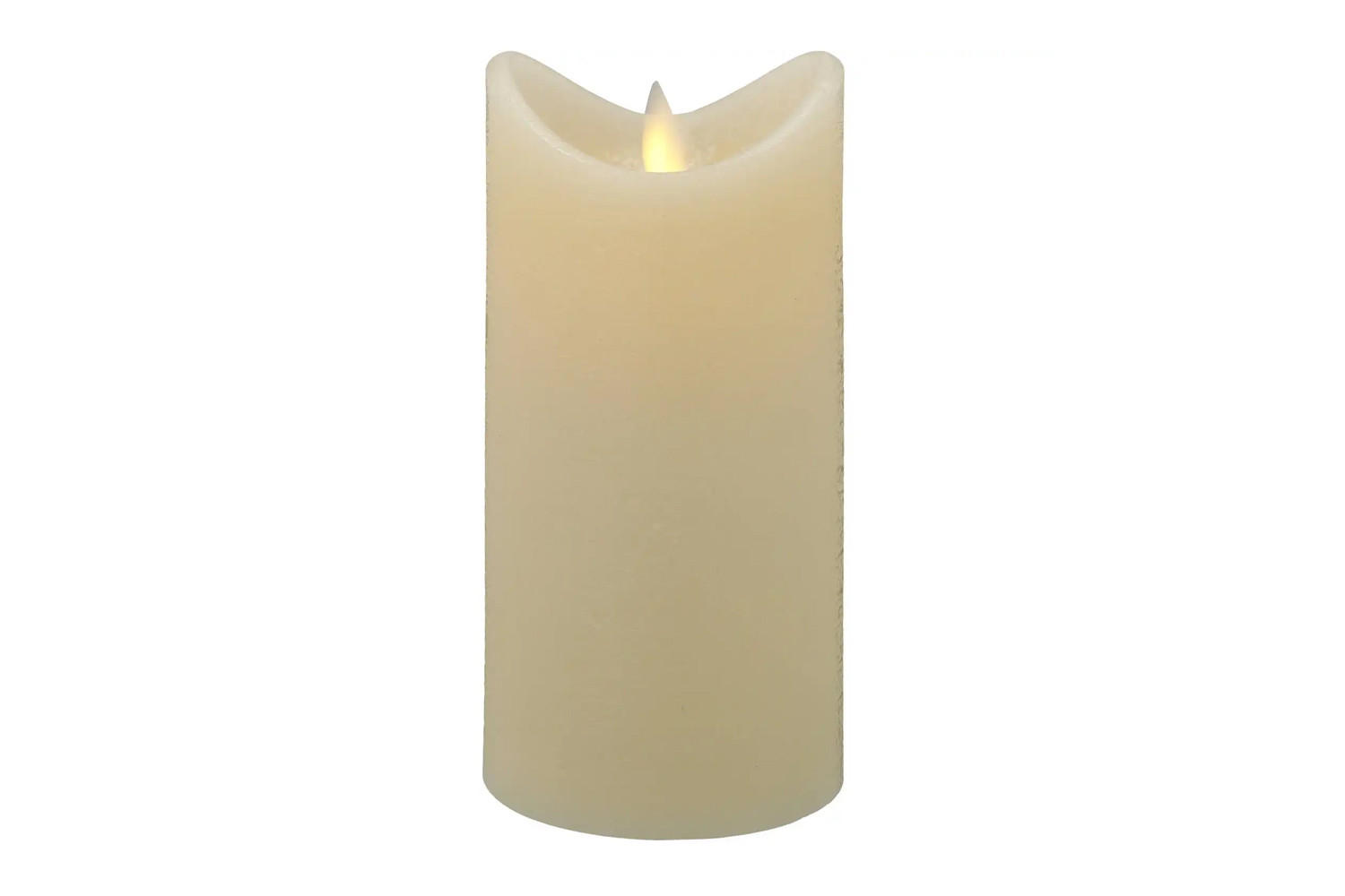 dasmöbelwerk Led-Kerze Creme 7.5x15x7.5 cm