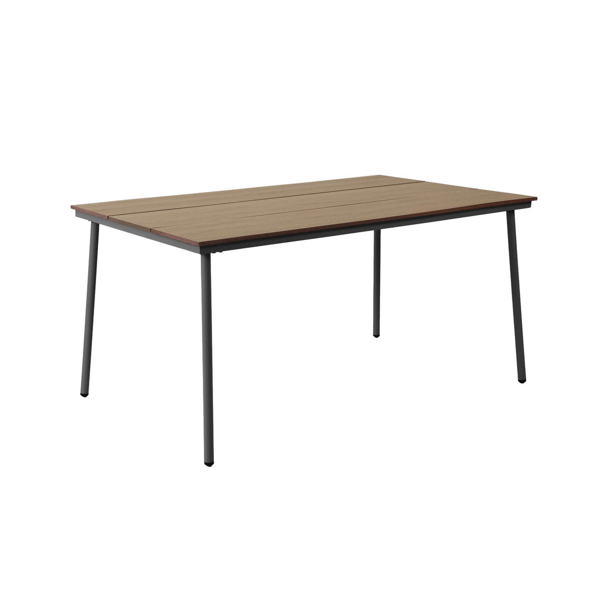 GARTENSET 7-tlg., Grau - Grau, Metall - Oviala