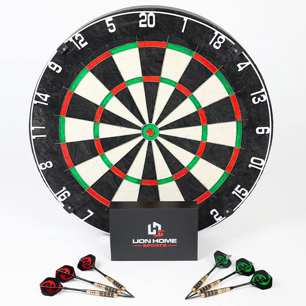 DARTSCHEIBE - Multicolor, Holzwerkstoff (45/45cm) - Lion Home Sports