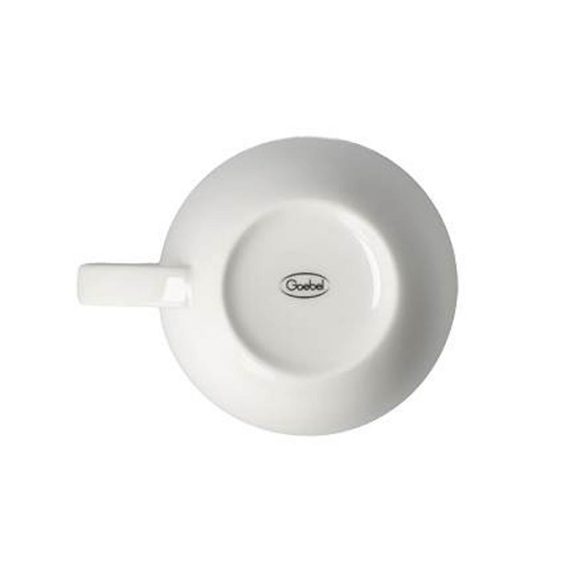 TEETASSE Kaiser, Fine Bone China, Antikweiss - Weiß, Keramik (0.25L) - Goebel