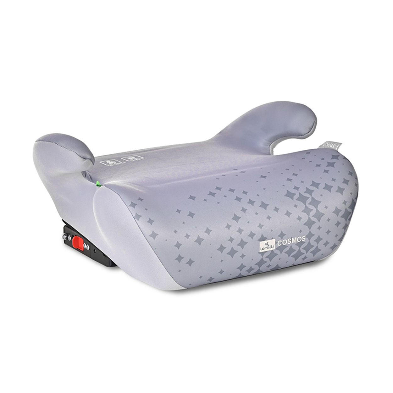 KINDERSITZ Cosmos i-Size grau (125-150cm) Isofix, Bezug, abnehmbar, Armlehne - Grau, Kunststoff (43/20/38cm) - Lorelli