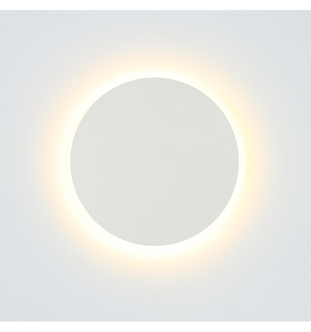 WANDLEUCHTE Lunar, Weiß, 4cm - Weiß, Metall (13/13.5/4cm) - KOSILUM