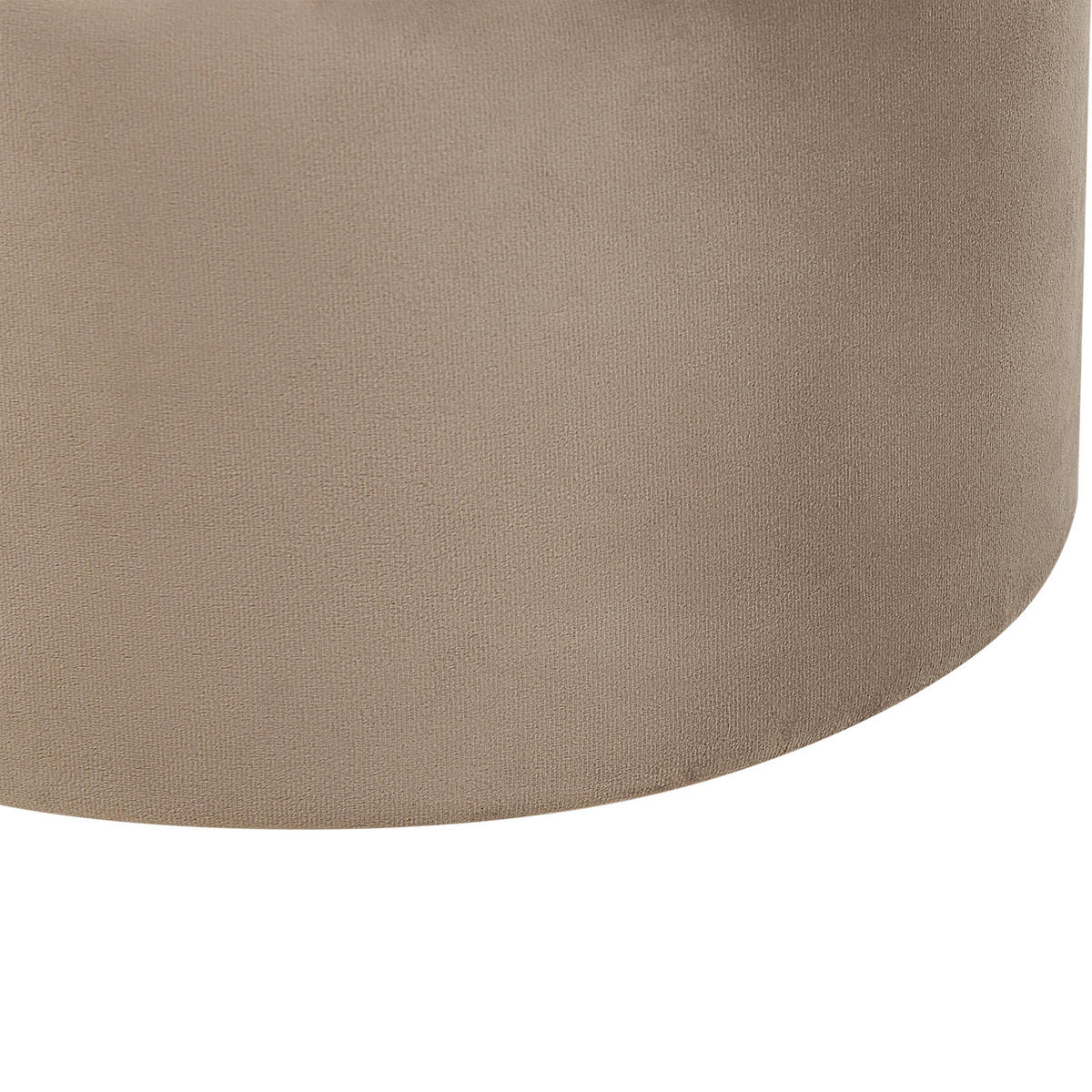 POUF Medford 30-34/30-34/38-43 cm - Grau, Textil (30/38/30cm) - Beliani