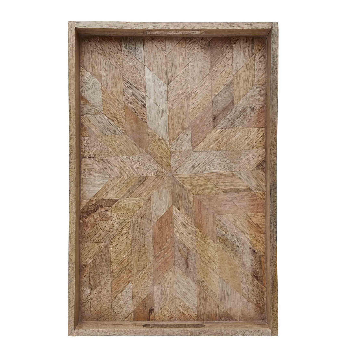 DEKOTABLETT Mango Days - Braun, Holz (5cm) - Butlers